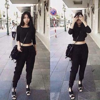 Áo croptop tay lỡ giá sỉ