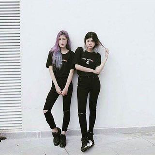 Hg-525 quần nữ skinny rách gối