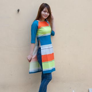 Áo dài cách tân act3920