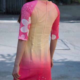 Áo dài cách tân act4028