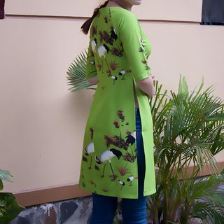 Áo dài cách tân act4228