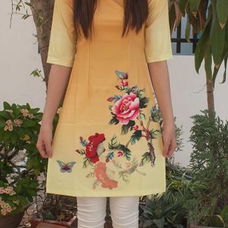 Áo dài cách tân act058