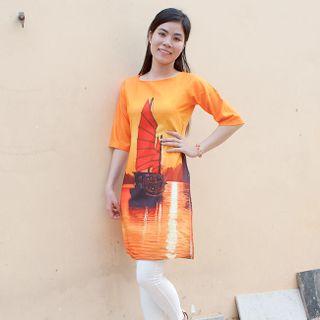 Áo dài cách tân act026