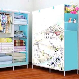 Tủ vải 3d 2 buồng 6 ngăn