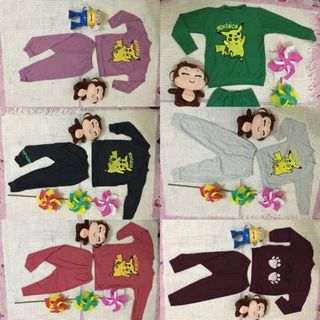Bộ cotton trẻ em 1-5 tuổi
