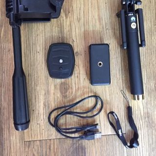 Bộ quà huawei p9 tripod va gậy selfie bluetooth