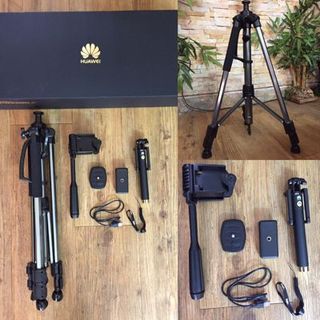 Bộ quà huawei p9 tripod va gậy selfie bluetooth