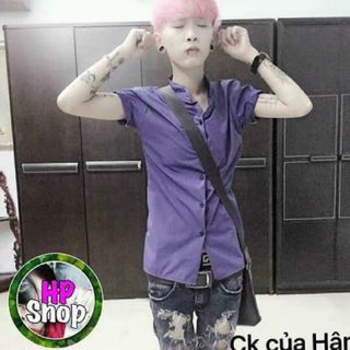 sơmi cổ trụ tay nqắn 
 đủ màu đủ size 
120k/cái