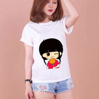 Bán sỉ áo thun teen in nhiet