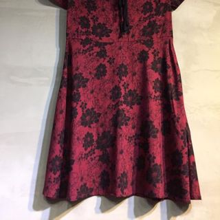 Đầm f21 cột nơ tiểu thư
