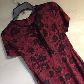 Đầm f21 cột nơ tiểu thư