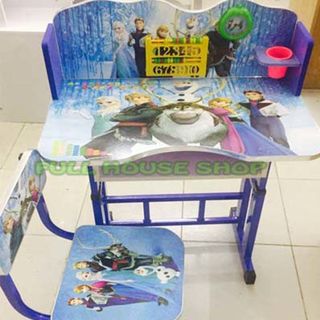 Bộ bàn học có thể tăng giảm chiều cao cho bé