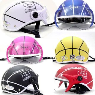 Nón 1/2 đầu có kính helly