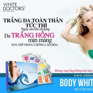 Kem tắm trắng white doctors