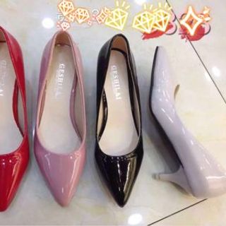 Giày gót nhọn cao 5cm