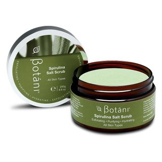 Tẩy tế bào chết cơ thể chiết từ muối tảo biển botani sprirulina spirulina salt scrub 250g giá sỉ