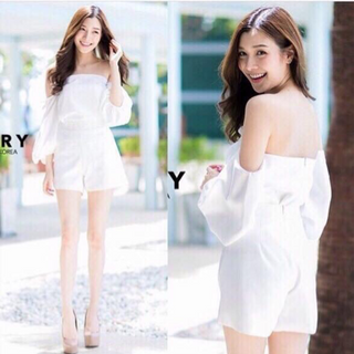 Bộ set quần sort áo rớt tay xinh lắm nhé