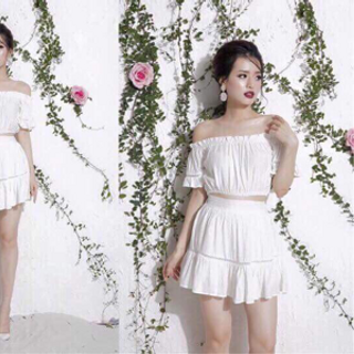 Bộ set váy đuôi cá y hình 100