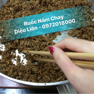 Ruốc nấm chay diệu liên