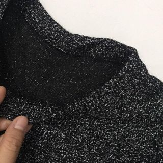 Hg-589 đầm body xẻ tà ánh nhũ