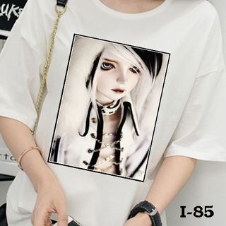 Áo thun tay lỡ form rộng in i will be okay