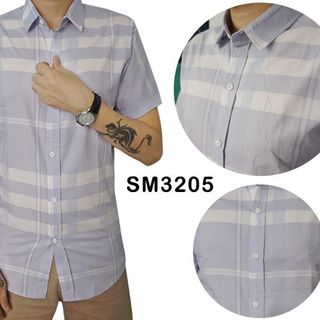 Áo sơ mi nam tay ngắn hiệu bland fashion
