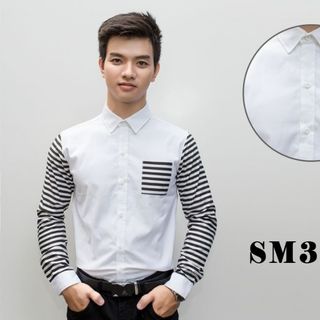 Áo sơ mi nam tay dài hiệu bland fashion