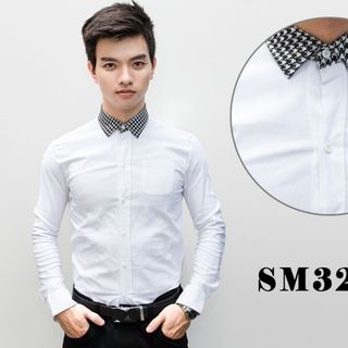 Áo sơ mi nam tay dài hiệu bland fashion