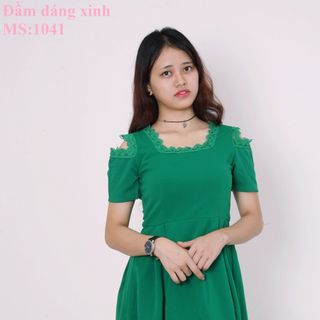 Đầm xòe dễ thương - ms1041