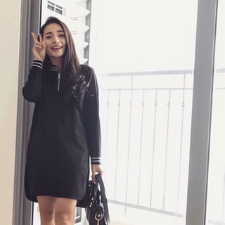 Ahihi siêu coolll đầm suông cổ tay viền thể thao hàng tqxk xinh lắm các nàng ơi hàng đẹp ưng từ form tới chất vải luôn ạ không rinh về ngay là phí lắm luôn vì quá đẹp giá 165k free size giá sỉ
