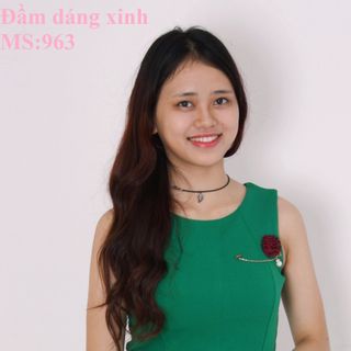 Đầm body đính hoa - ms963