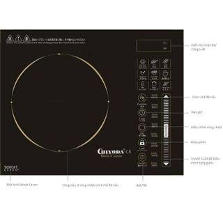 Bếp hồng ngoại chiyoda c8- made in japan