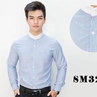 Áo sơ mi nam tay dài hiệu bland fashion