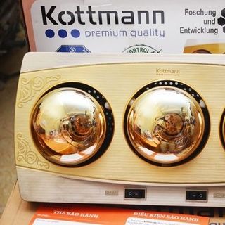 Đèn sưởi nhà tắm kottmann 3 bóng giá rẻ