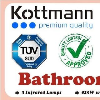 Đèn sưởi nhà tắm kottmann 3 bóng giá rẻ