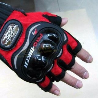 Găng tay probiker hở ngón đi phượt