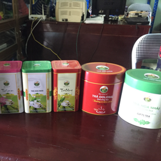 Trà oolong hộp thiếc