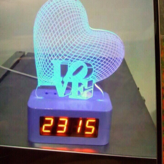 Đèn trang trí 3d