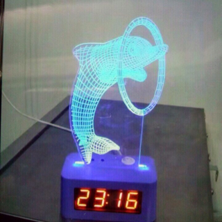 Đèn trang trí 3d