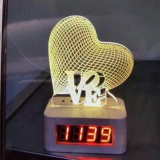 Đèn trang trí 3d