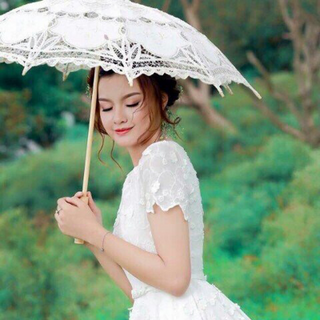 Đầm xoè ren tiểu thư