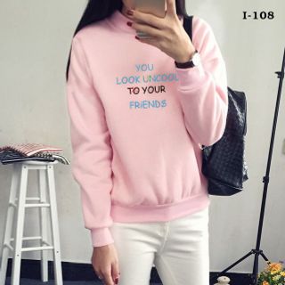 I-108 áo thun vây cá tay dài in you look uncool to your friends