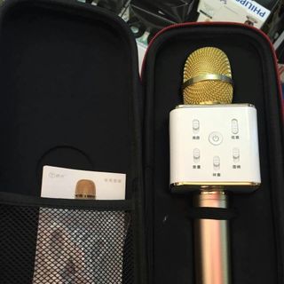 Mic hát kèm loa 3 in q7