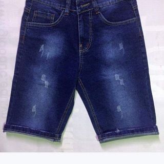 Quần short jean nam