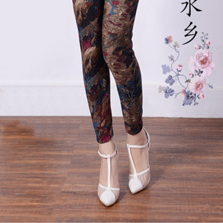 Quần nỉ lót lông qc