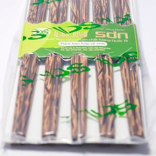 Đũa gỗ kè vuông cẩn dây đàn - ds1608