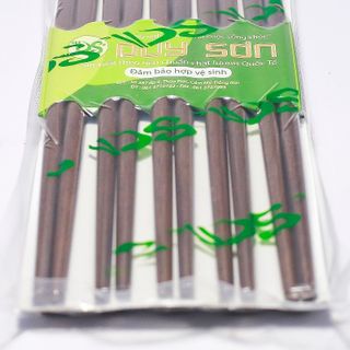 Đũa gỗ sắn ổi trơn - bộ 10 đôi - ds1605