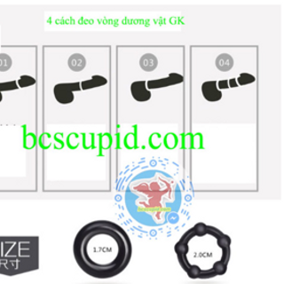 Vòng đeo giúp cương cứng và kéo dài thời gian