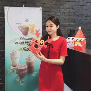 Hg-640 đầm thắt nơ chân ren màu đỏ