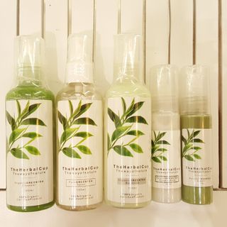 Bộ combo trà xanh the herbal cup - trị mụn sáng da ngừa lão hóa